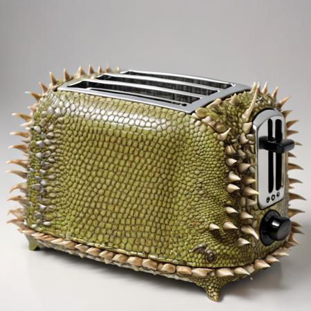 01911-2005876762-_lora_r3psp1k3s_0.7_ toaster made of r3psp1k3s, reptile skin, spines,.png